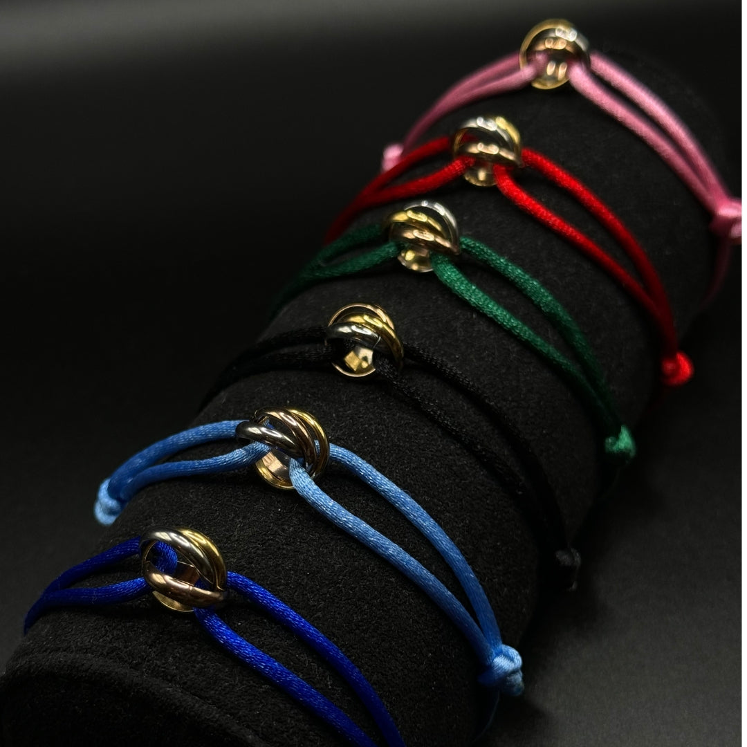 Eveloria Damen Armband Gold 3-fach Schmuck