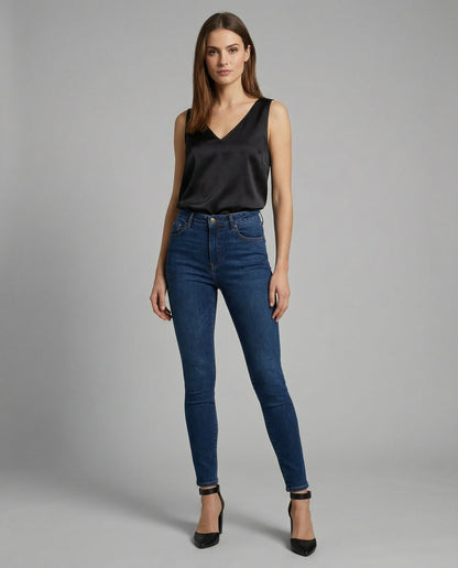 Damen Seidentop Tanktop