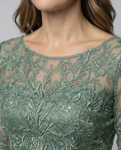 Elegantes Damen Midi Kleid Leicht Luftig