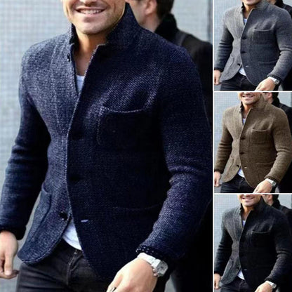 Tweedjacke – Einreihig – Taschen – Blazerjacke – Herrenjacke-Chaps Herrenmode
