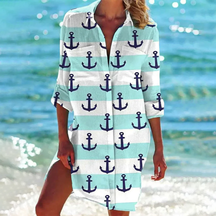 Damen Allgemeines Kleid Schick Entspannt