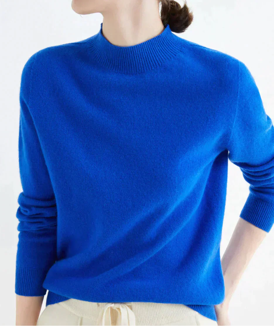 Damen Weich Pullover Kurz