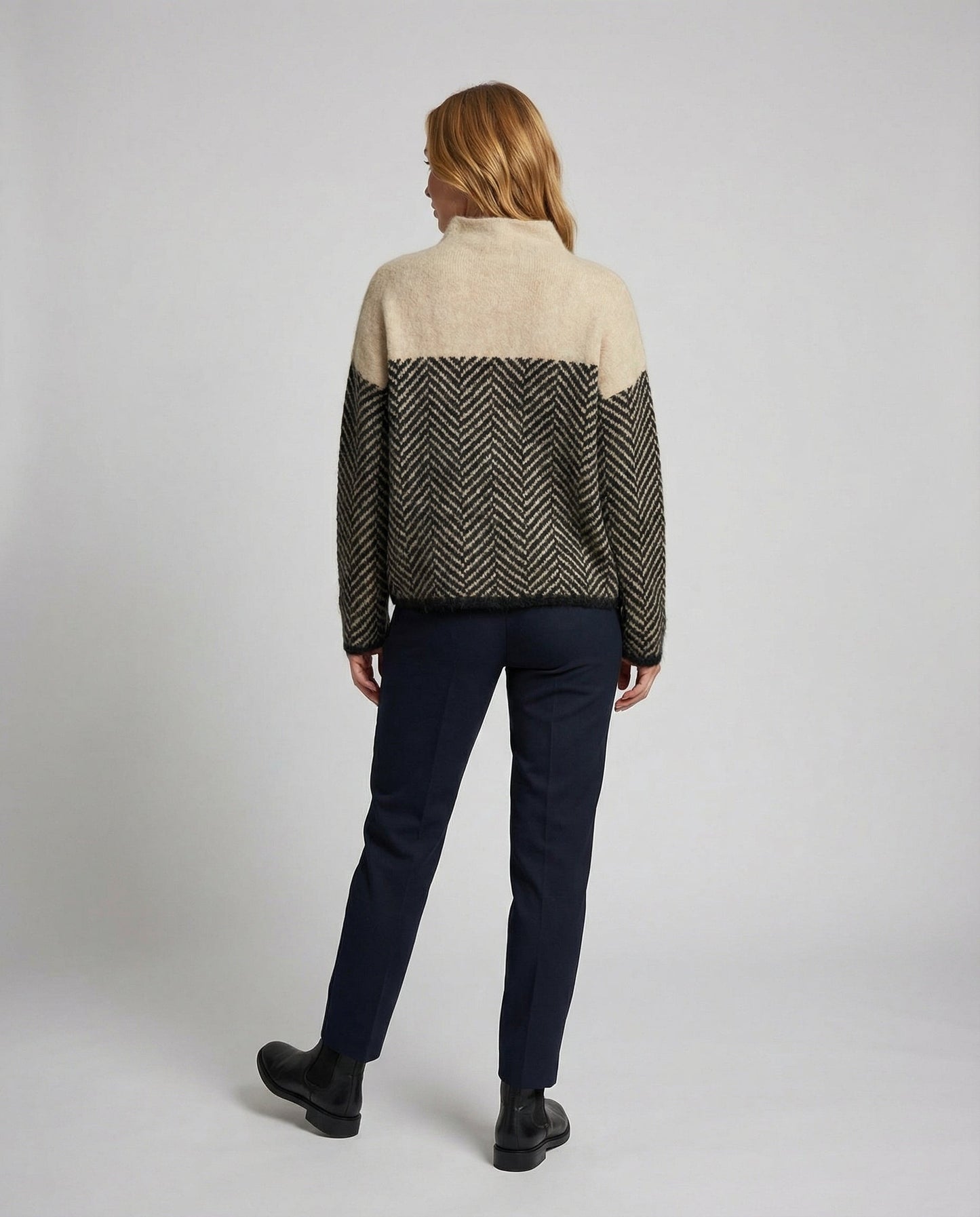 Weicher Damen Kaschmir Rollkragenpullover