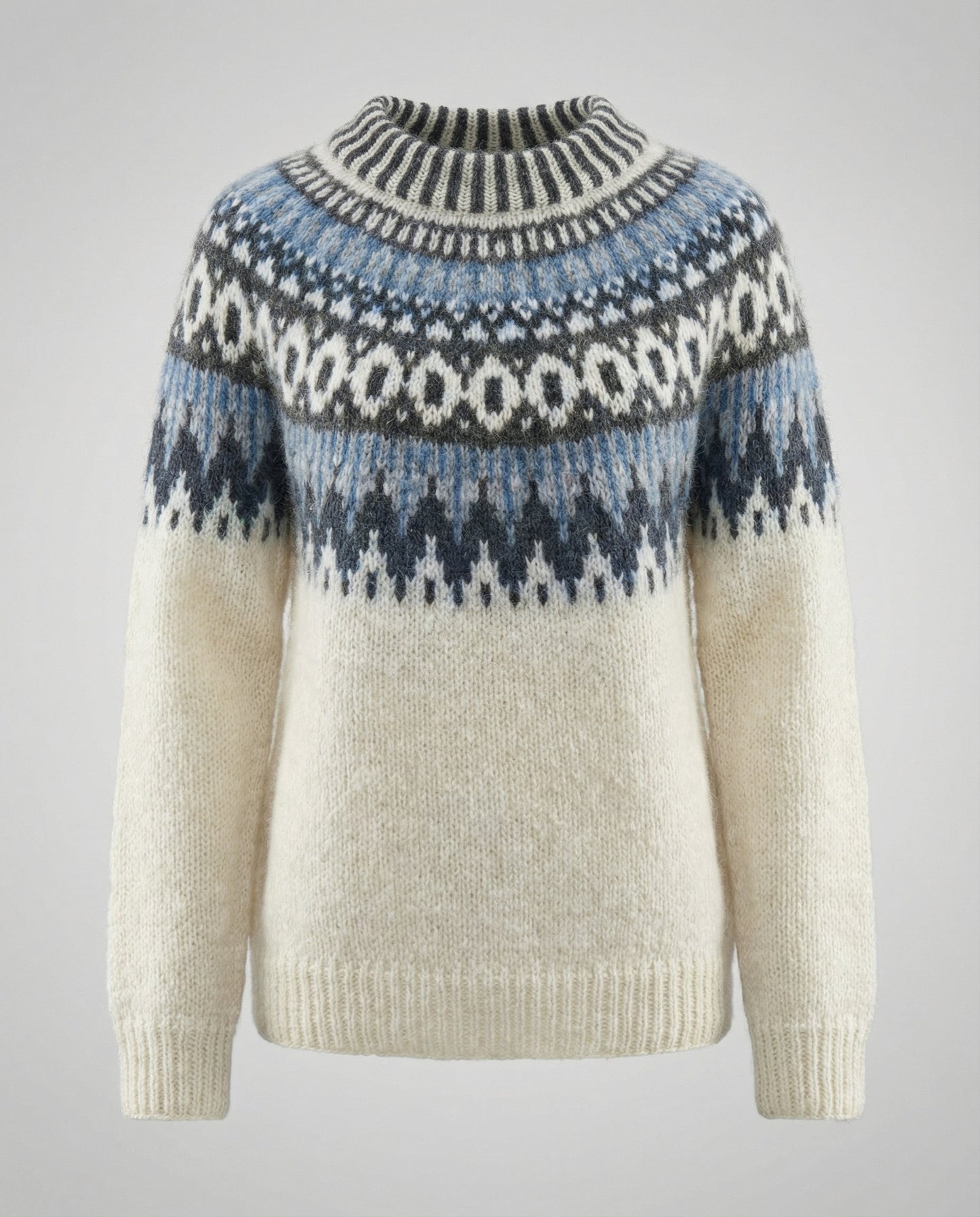 Damen Nordischer Strickpullover