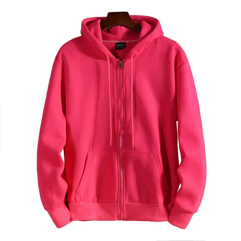 Eveloria Damen Kapuzenpullover Reißverschluss