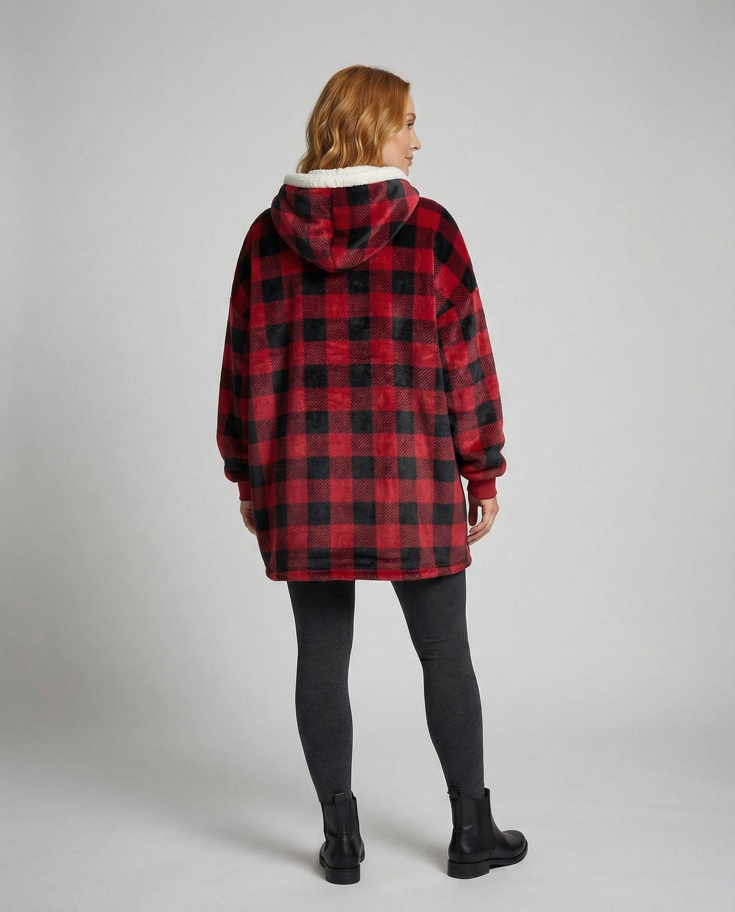 Damen Thermo Fleece Kapuzenpullover
