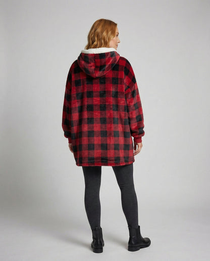 Damen Thermo Fleece Kapuzenpullover