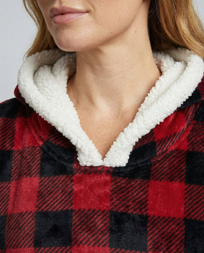 Damen Thermo Fleece Kapuzenpullover