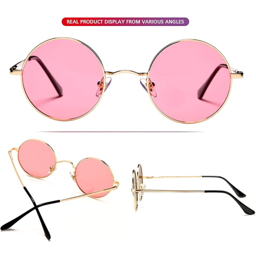 Eveloria Damen Runde Polarisierte Sonnenbrille