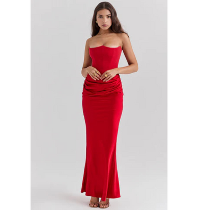 Damen Langes Bodycon-Kleid Formell
