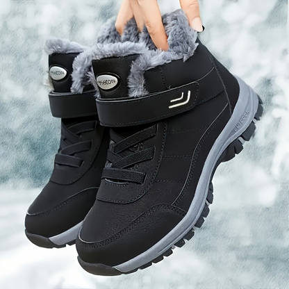 Unisex Winterstiefel Knöchelhoch Warm Gefüttert