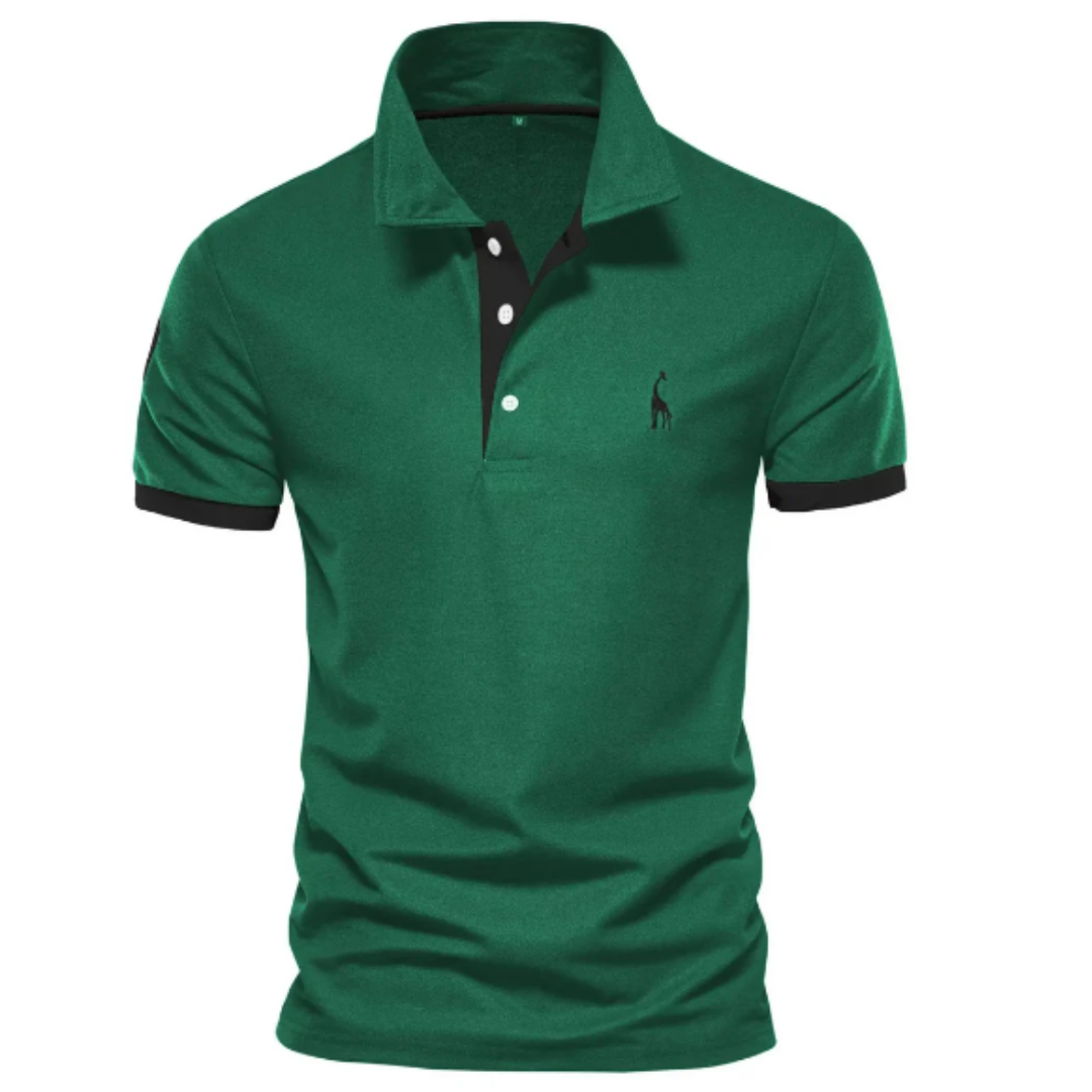 Herren Polo-Shirt Slim Fit Kurzarm Lässig