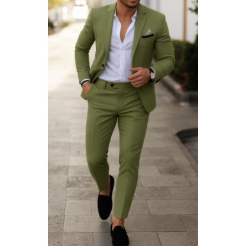 Herren Twin Anzug Blazer und Hose