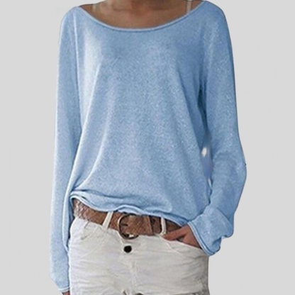 Eveloria Damen Leichtes Langarmshirt