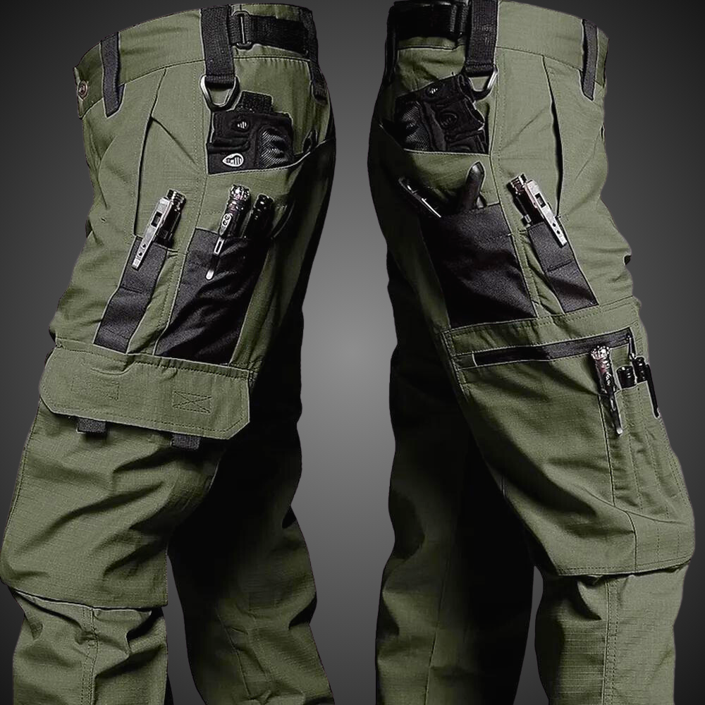 Taktische Tarnhose für Männer Olivgrün