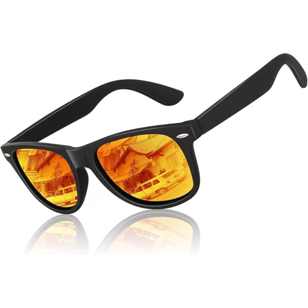 Eveloria Damen Retro Sonnenbrille Polarisiert 80er Style - Eveloria