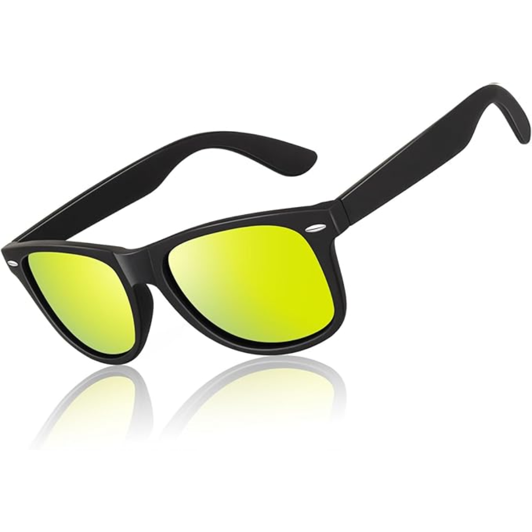 Eveloria Damen Retro Sonnenbrille Polarisiert 80er Style