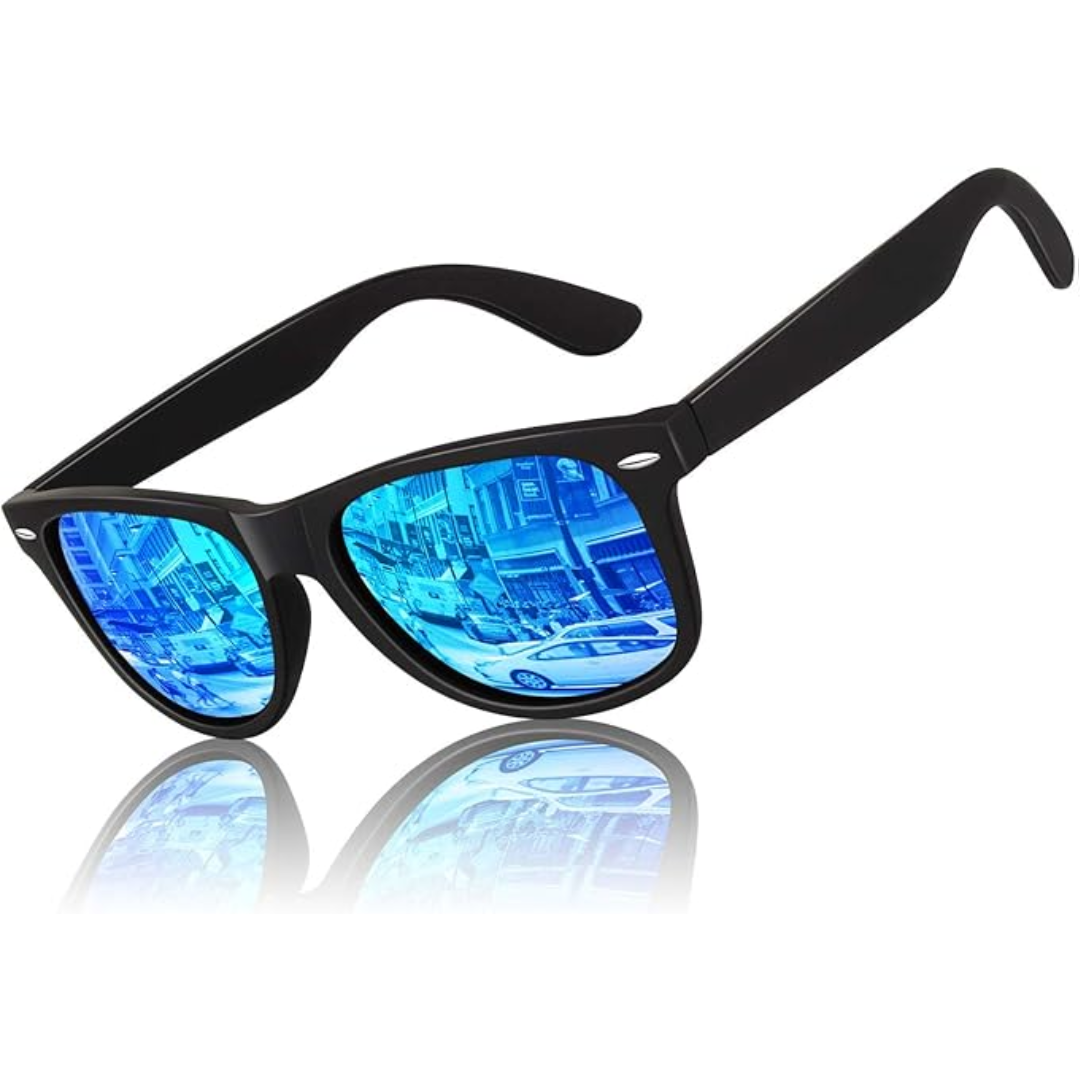 Eveloria Damen Retro Sonnenbrille Polarisiert 80er Style