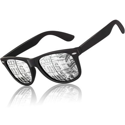 Eveloria Damen Retro Sonnenbrille Polarisiert 80er Style