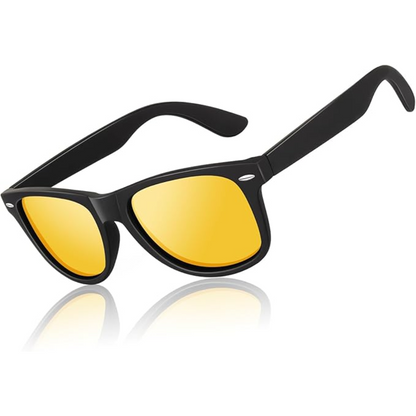Eveloria Damen Retro Sonnenbrille Polarisiert 80er Style