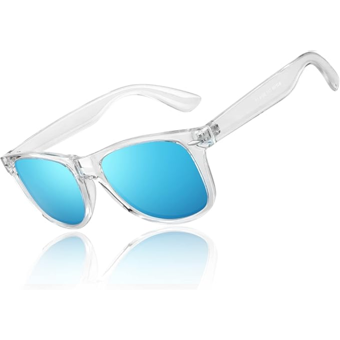 Eveloria Damen Retro Sonnenbrille Polarisiert 80er Style