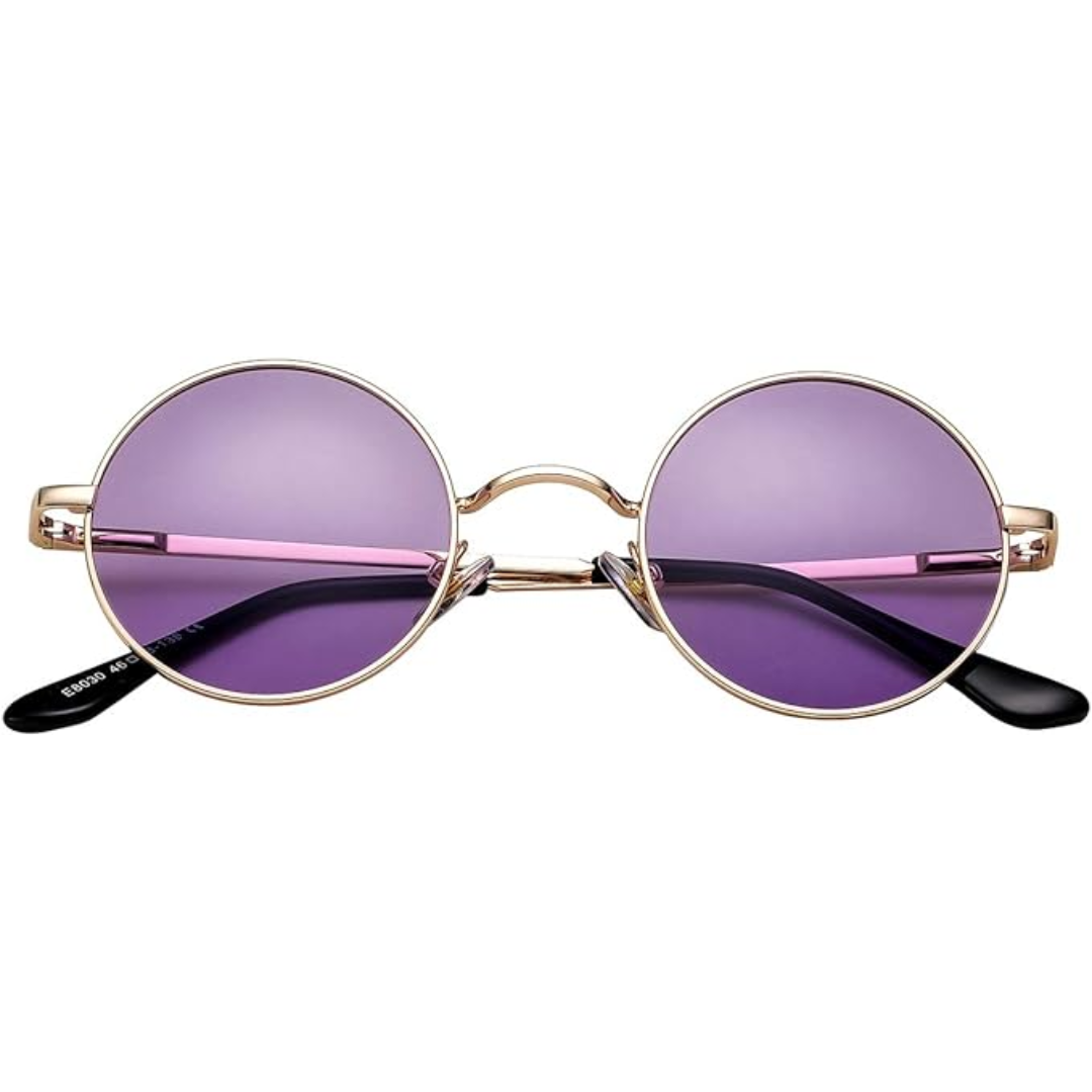 Eveloria Damen Runde Polarisierte Sonnenbrille - Eveloria