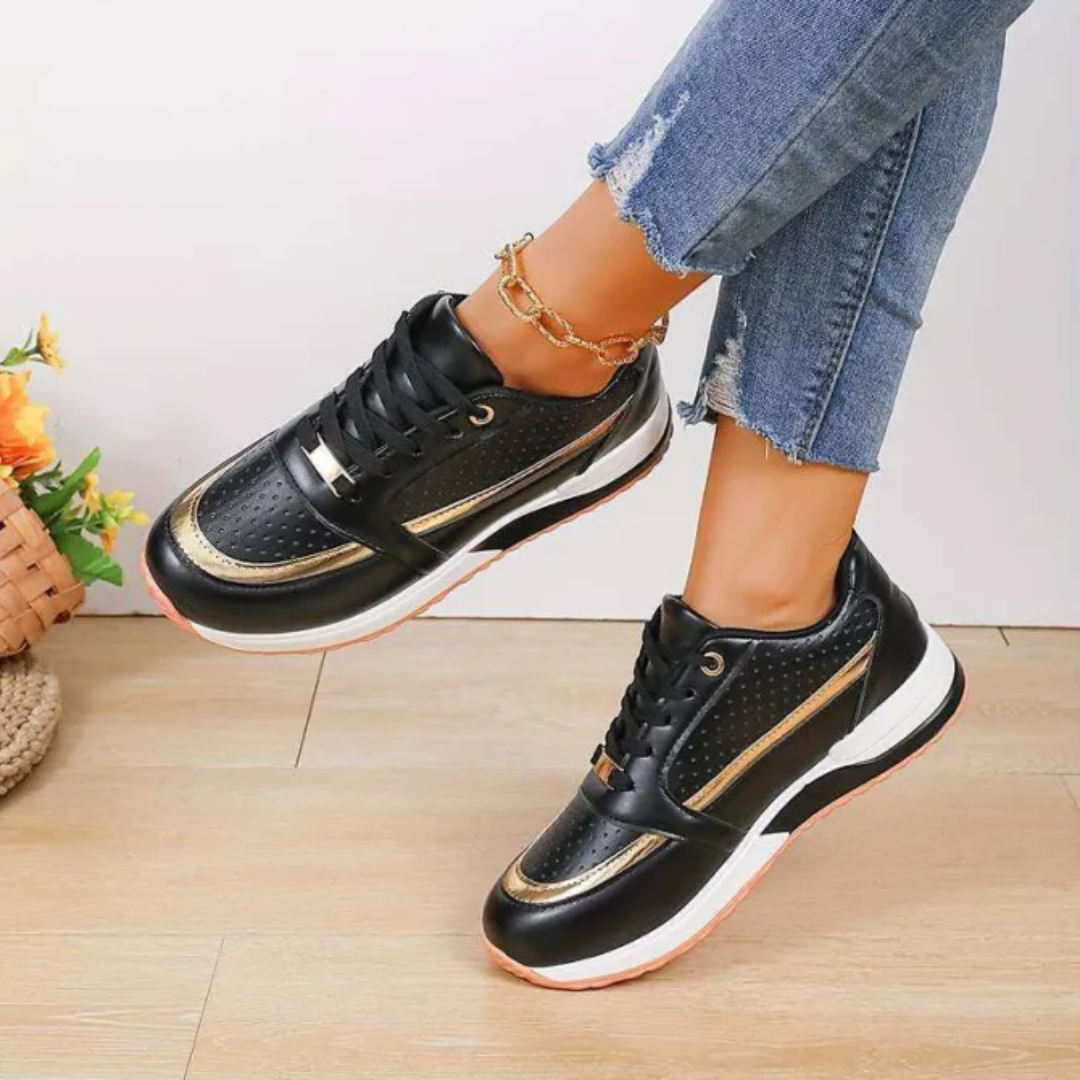 Damen Sneaker Leicht Bequem