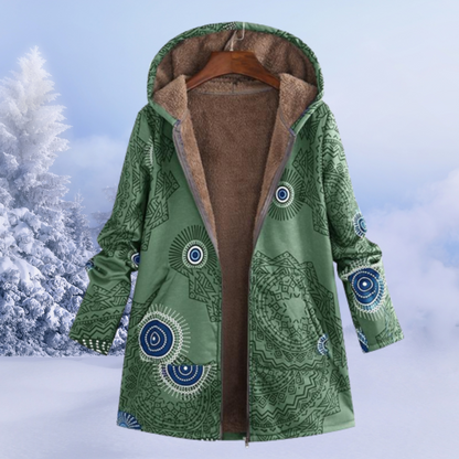 Eveloria Damen Winterjacke Mit Kapuze