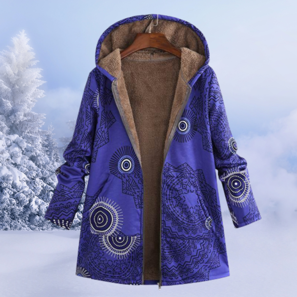 Eveloria Damen Winterjacke Mit Kapuze