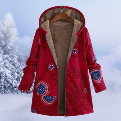 Eveloria Damen Winterjacke Mit Kapuze