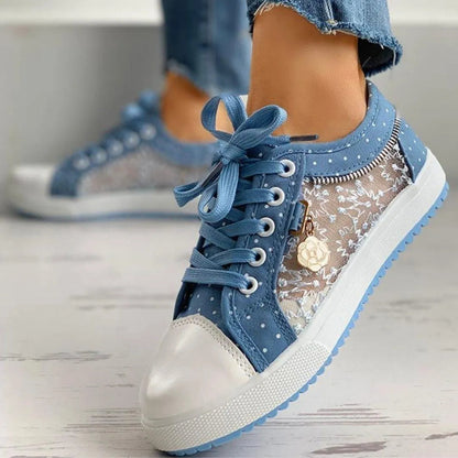 Eveloria Damen Sneakers Bequem