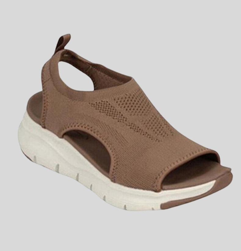 Damen Sandalen Offene Zehenpartie Bequem