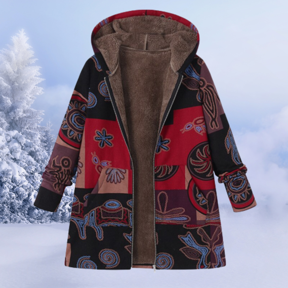 Eveloria Damen Winterjacke Mit Kapuze