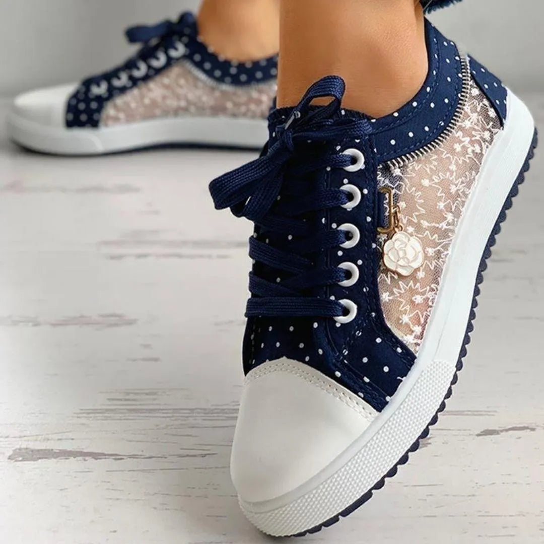 Eveloria Damen Sneakers Bequem