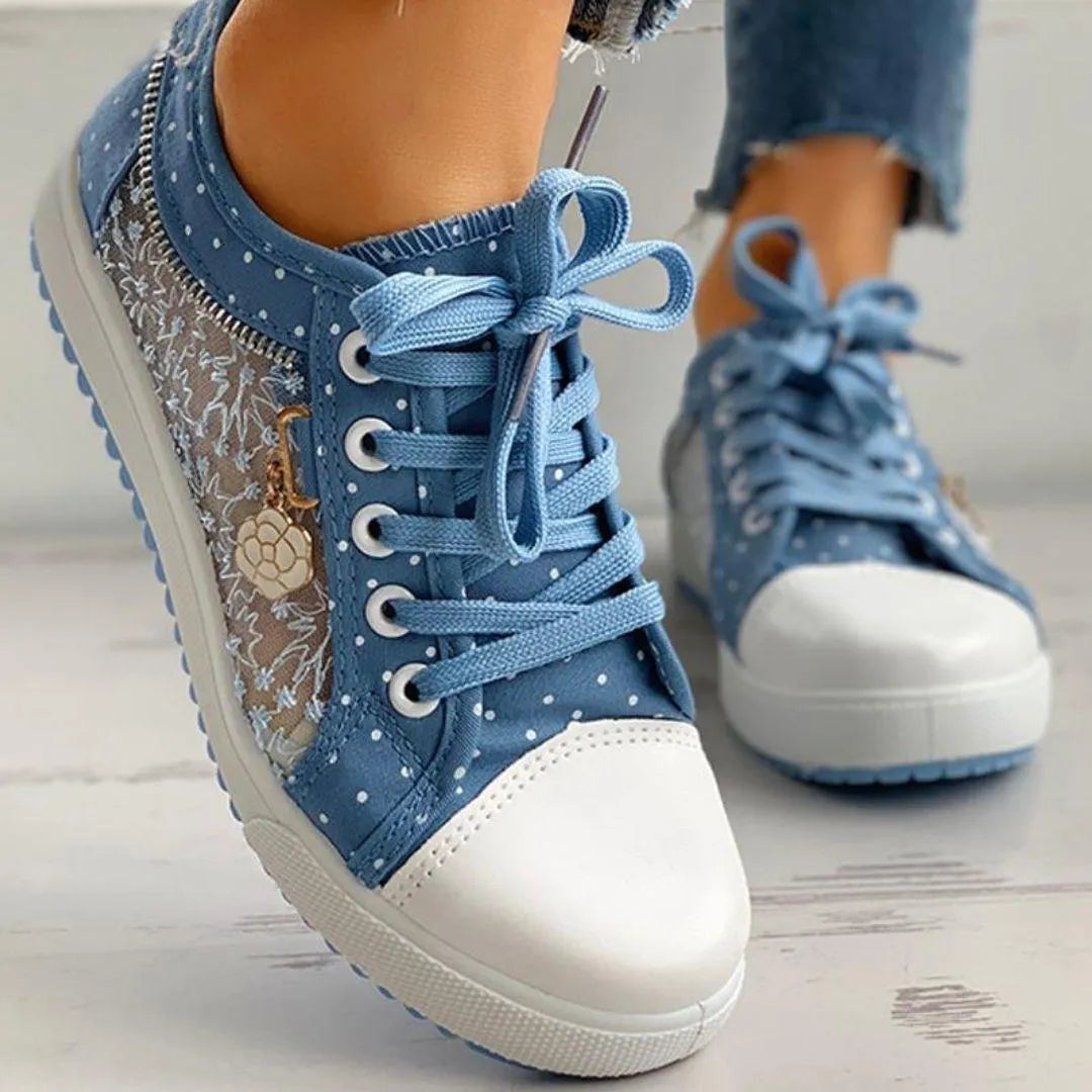 Eveloria Damen Sneakers Bequem
