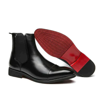 Eveloria Herren Stiefel Leder