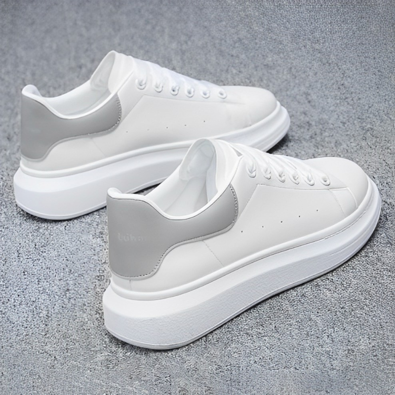 Eveloria Damen Plateau Turnschuhe