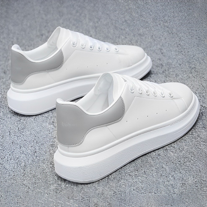 Eveloria Damen Plateau Turnschuhe