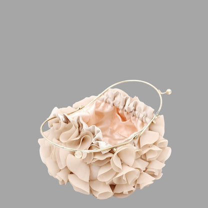 Eveloria Damen Blütenblatt-Tasche Abnehmbare Kette