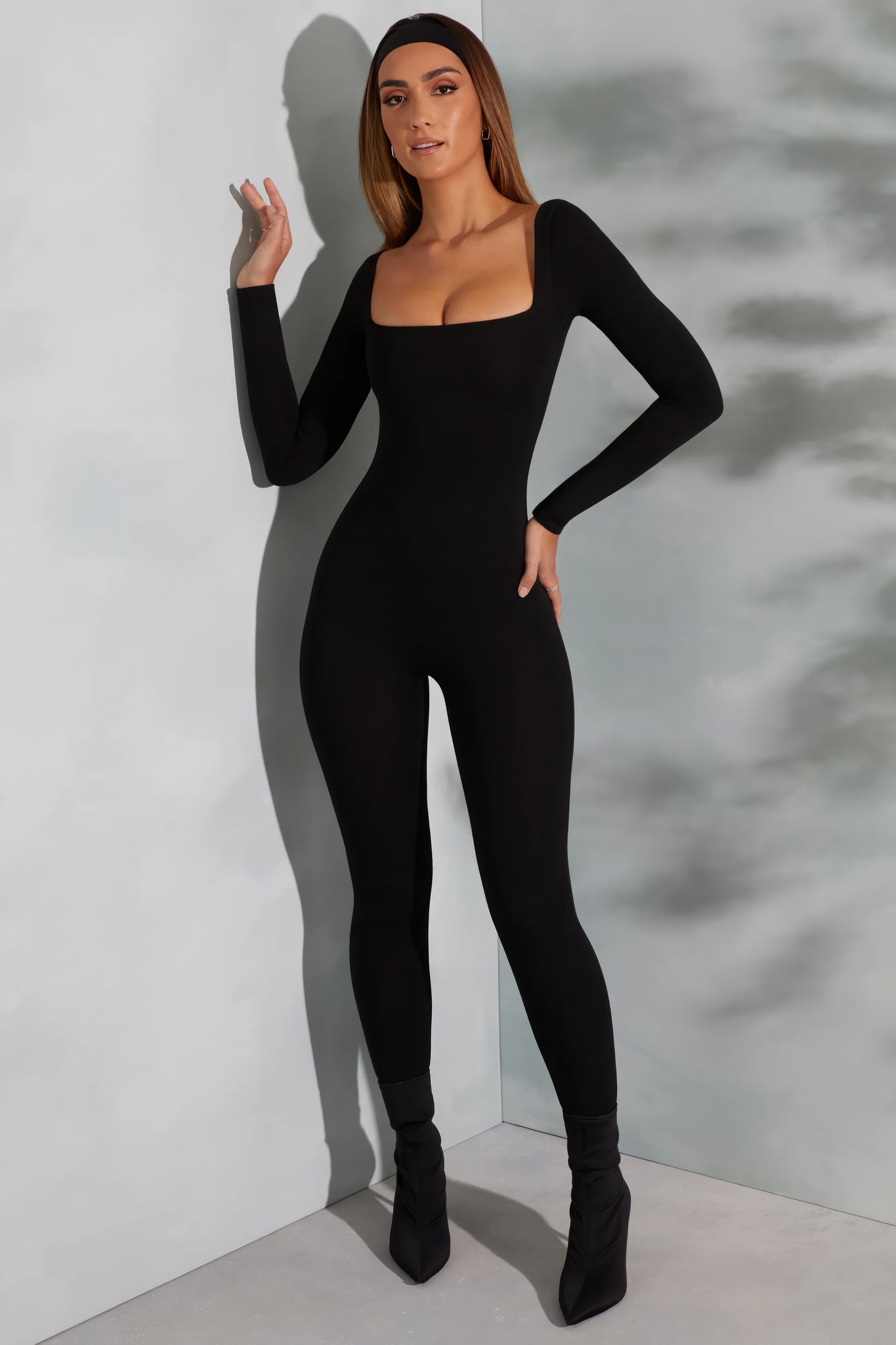 Eveloria Damenoverall Sitzend Schwarz - Eveloria