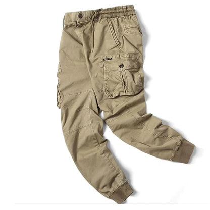 Herren Cargohose Schmale Passform