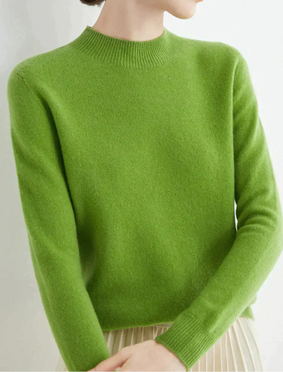 Damen Weich Pullover Kurz - Eveloria