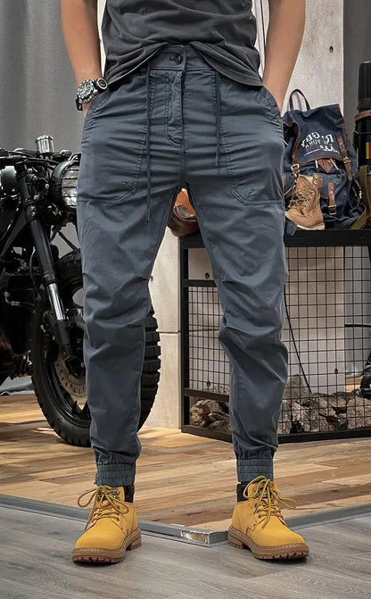 Eveloria Damen Stretch Cargo-Hose Mit Taschen
