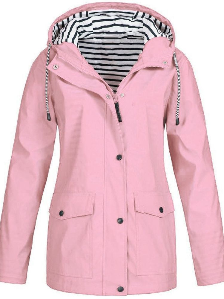 Eveloria Damen Regenjacke Wasser- und Winddicht