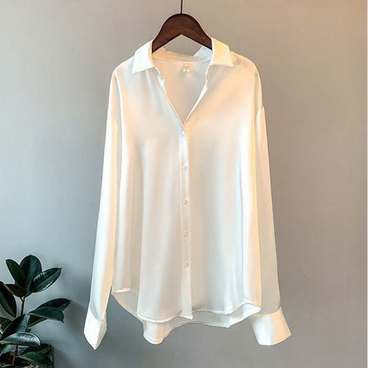 Eveloria Damen Seidenbluse - Eveloria