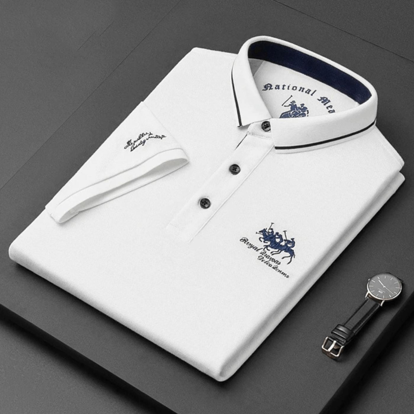 Herren Polo-Shirt Kurzarm Business-Lässig