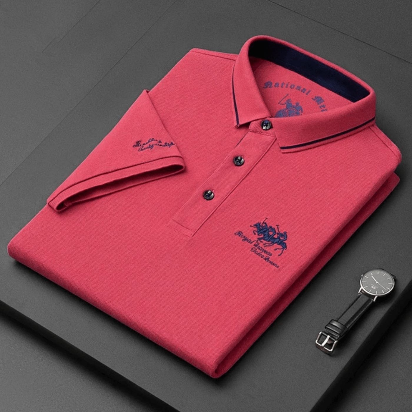 Herren Polo-Shirt Kurzarm Business-Lässig