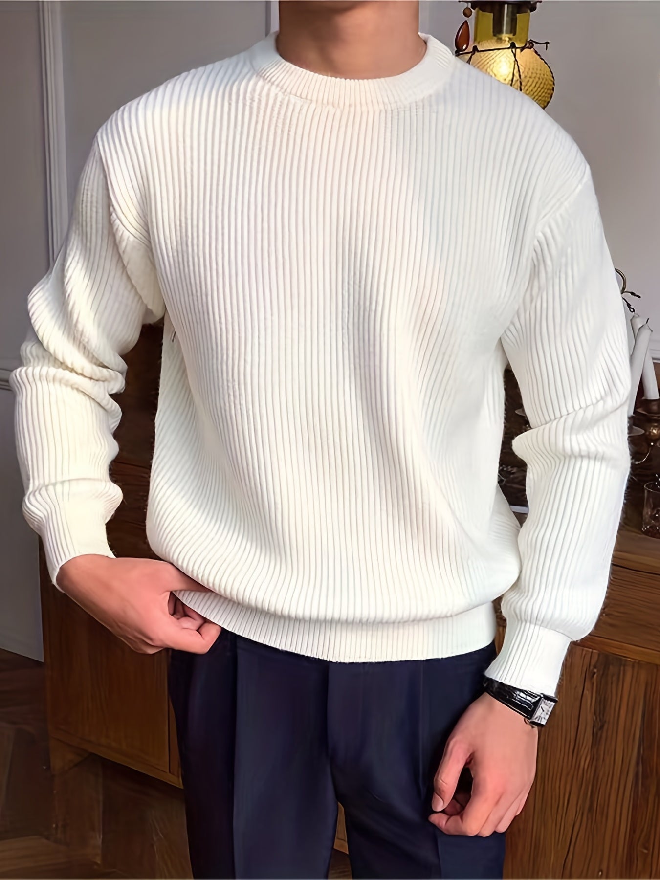 Eveloria Herren Pullover Bequem - Eveloria