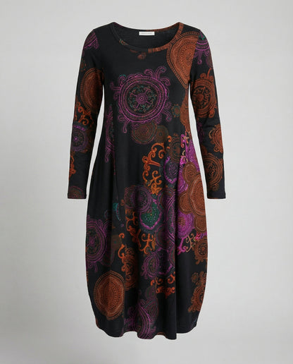 Damen Boho-Kleid Leicht Lässig