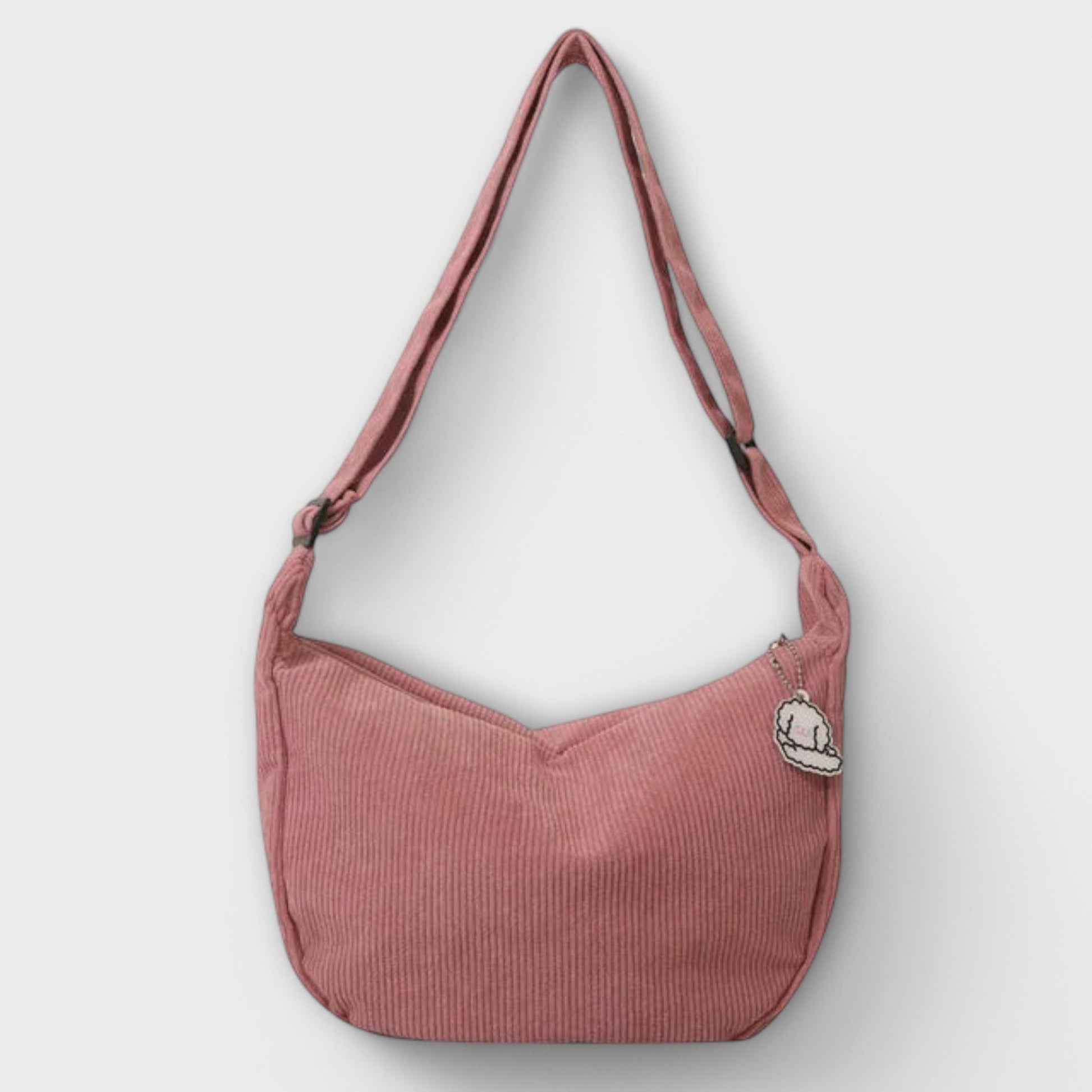 Damen Schultertasche Elegantes Design Leder Schwarz - Eveloria